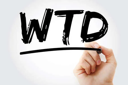 How can the acronym WTD be used in a sentence?