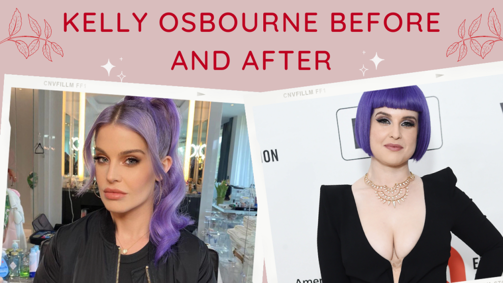 kelly osbourne before and after