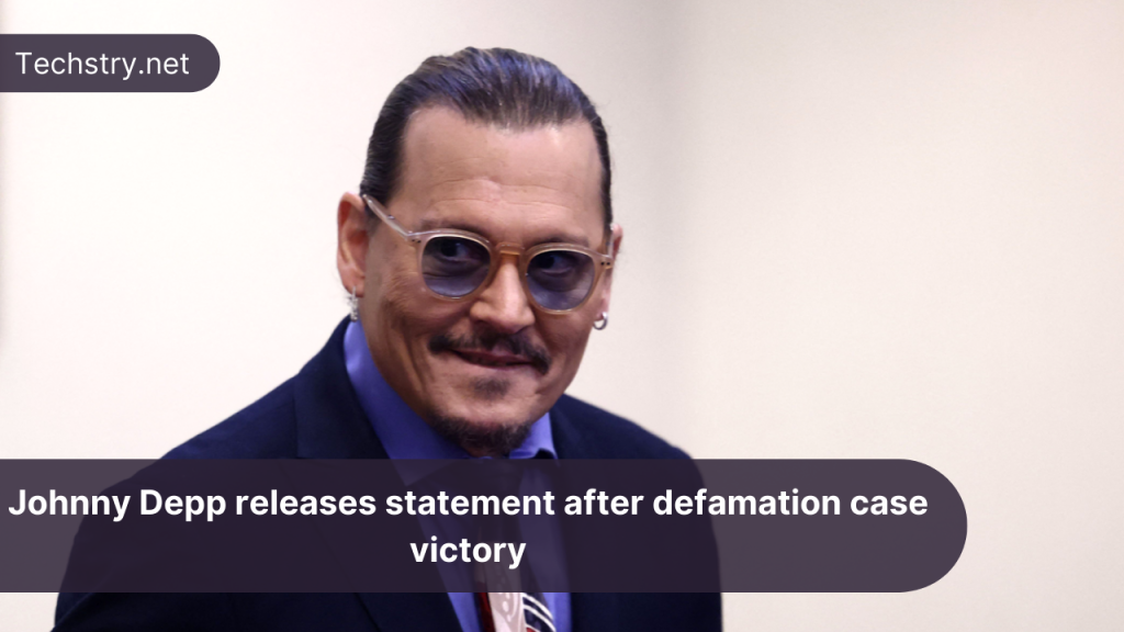 Johnny Depp releases statement after defamation case victory