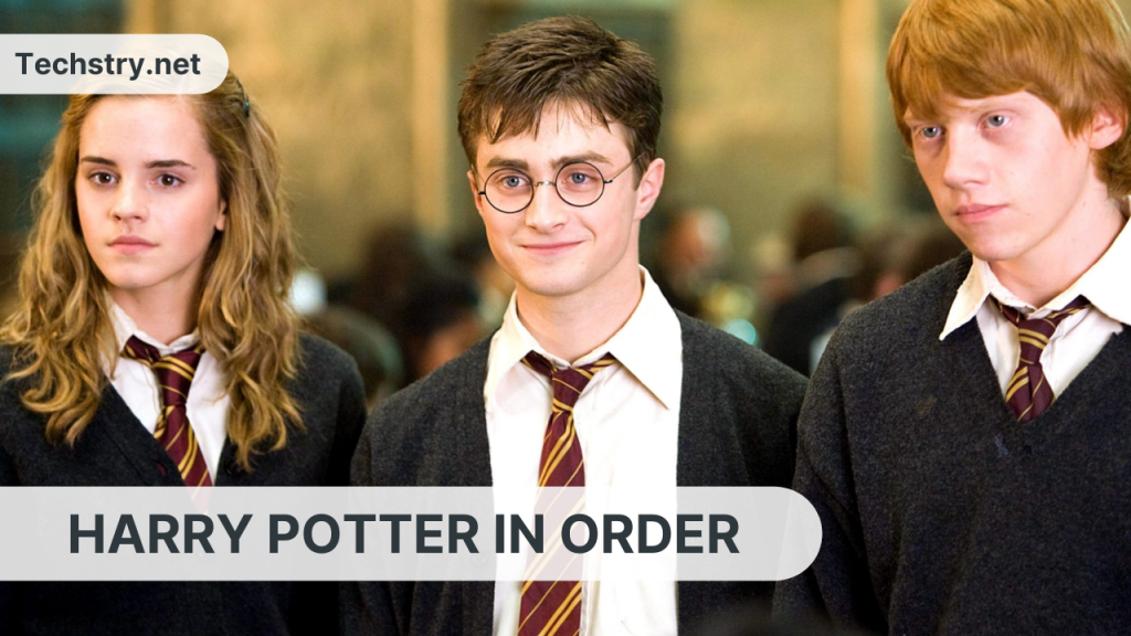 Harry Potter in order