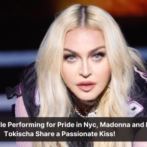 Pucker Up! Madonna Shares a Passionate Kiss With Rapper Tokischa During Pride Performance in NYC