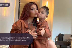 kylie jenner says stormi loves to make her coffee watch video