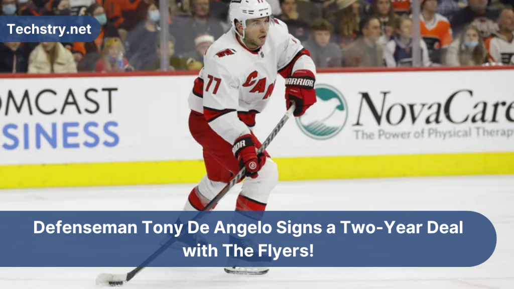 Defenseman Tony De Angelo Signs a Two-Year Deal with The Flyers!