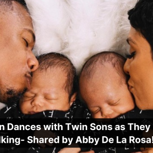 Nick Cannon Dances with Twin Sons as They Practice Walking- Shared by Abby De La Rosa!