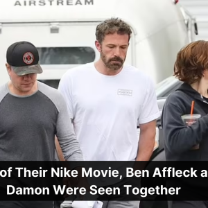 On the Set of Their Nike Movie, Ben Affleck and Matt Damon Were Seen Together