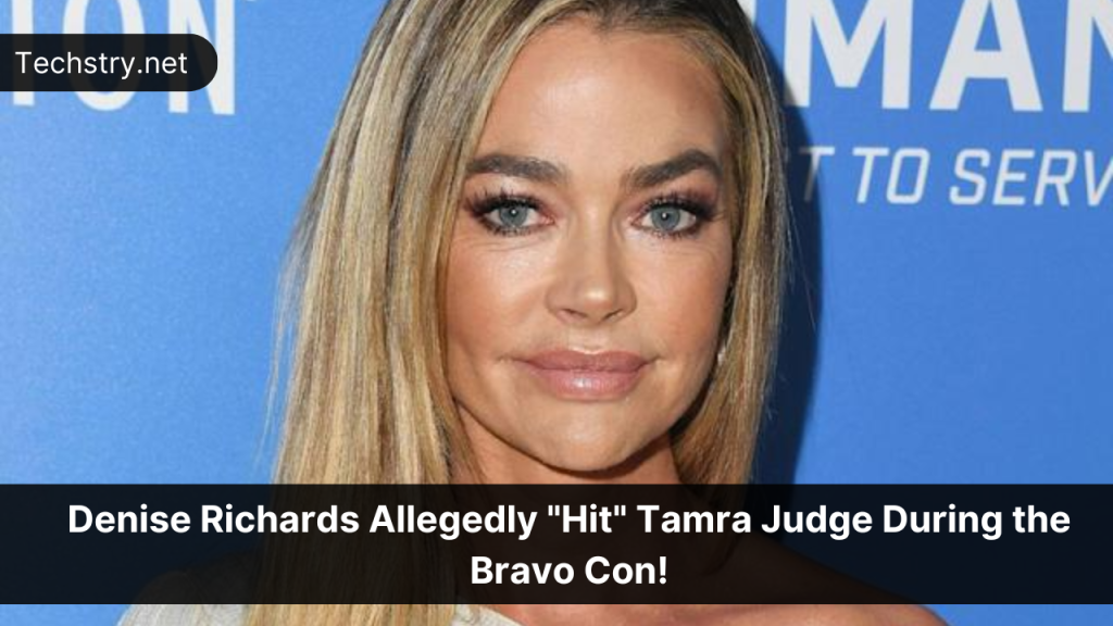 Denise Richards Allegedly "Hit" Tamra Judge During the Bravo Con!