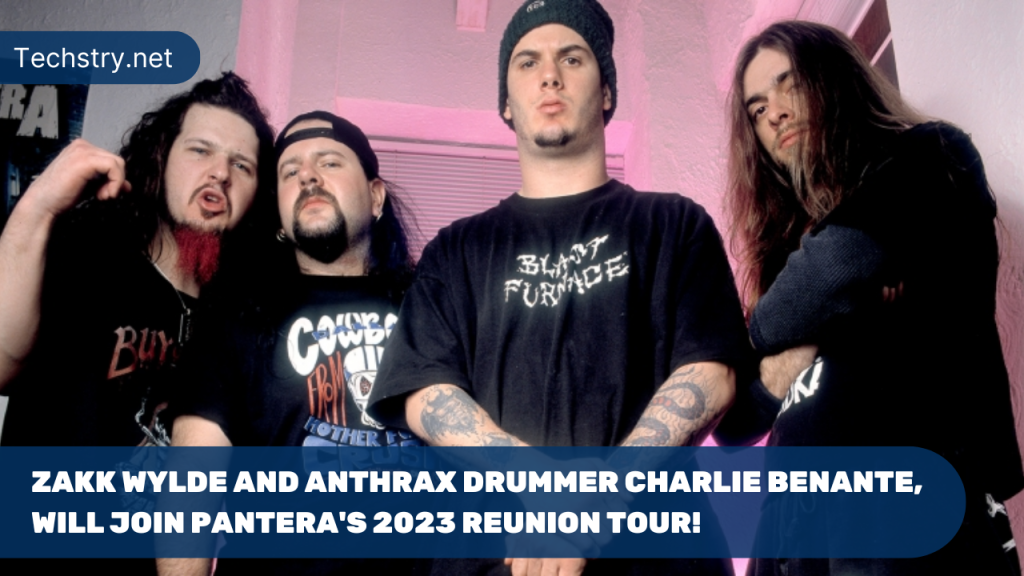 Zakk Wylde and Anthrax Drummer Charlie Benante, Will Join Pantera's 2023 Reunion Tour!