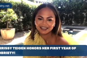 Chrissy Teigen Honors Her First Year of Sobriety!