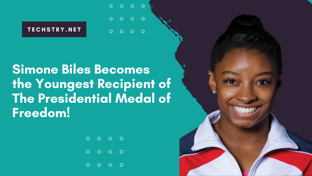 Simone Biles Becomes the Youngest Recipient of The Presidential Medal of Freedom!