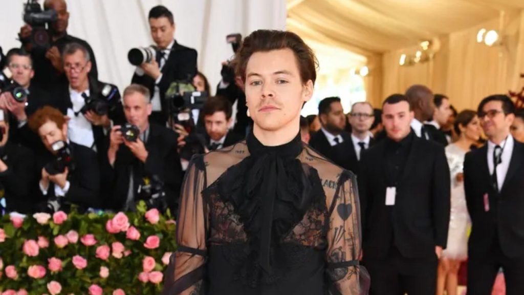 A Fake Met Gala 2022 Photo Shows Harry Styles Falling Down the Stairs