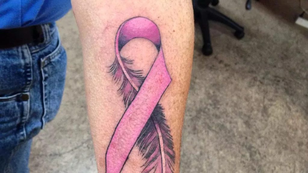 An Explanation of The Meaning of A Pink and Blue Ribbon Tattoo!