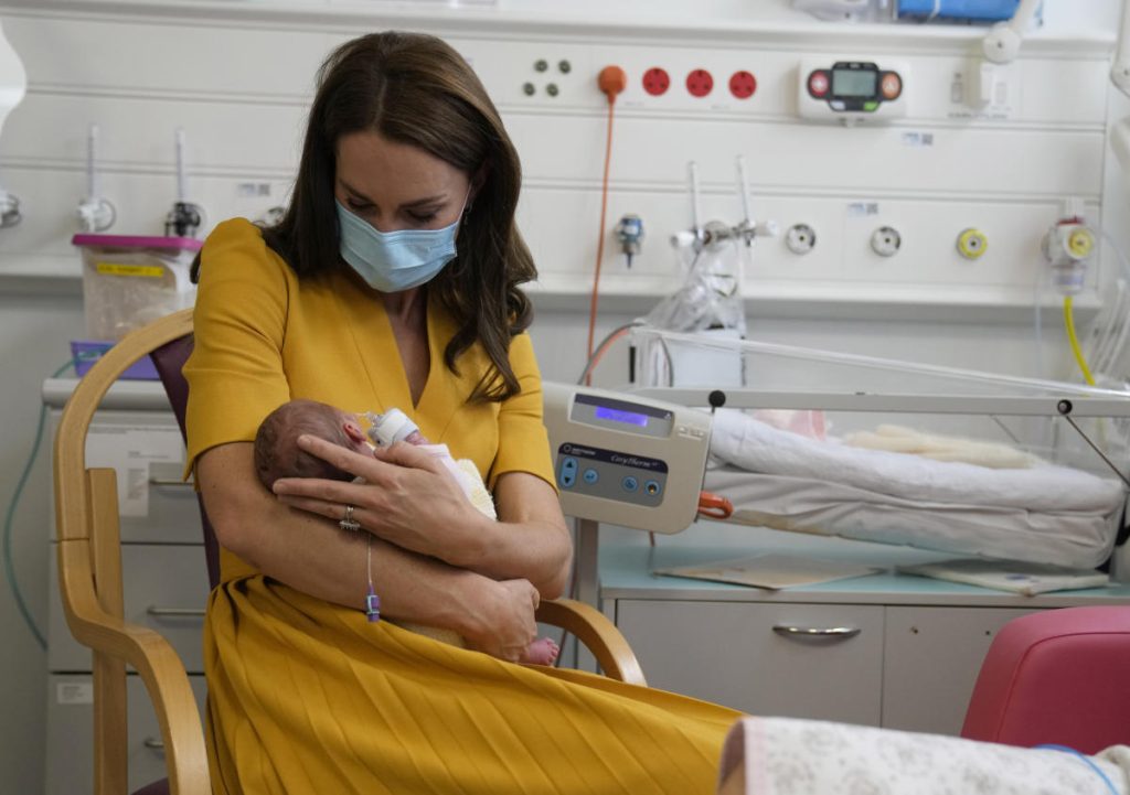Kate Middleton Says Naming Her Children Is a Big Stress; Maternity Unit Rejoices to Meet Royal